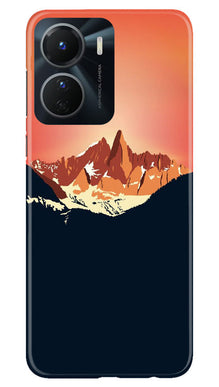 Mountains Mobile Back Case for Vivo Y56 5G (Design - 196)