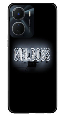 Girl Boss Black Mobile Back Case for Vivo Y56 5G (Design - 237)