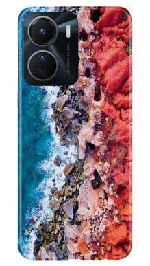 Sea Shore Mobile Back Case for Vivo Y56 5G (Design - 242)