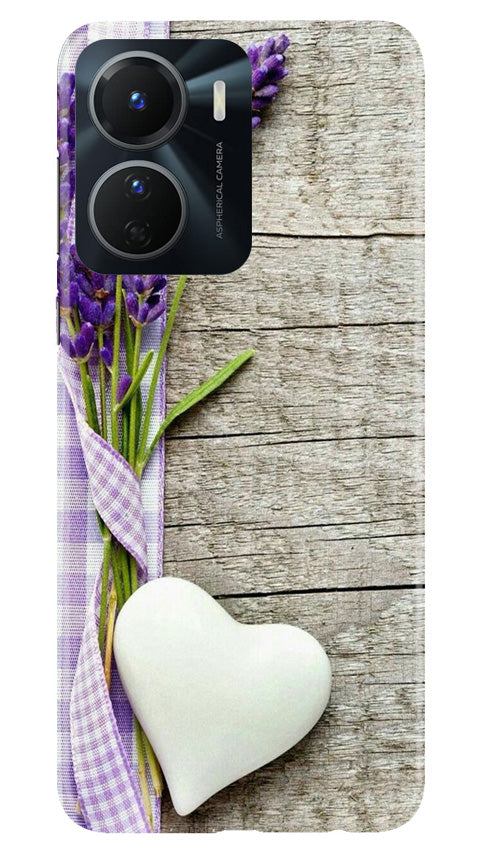 White Heart Case for Vivo Y56 5G (Design No. 260)