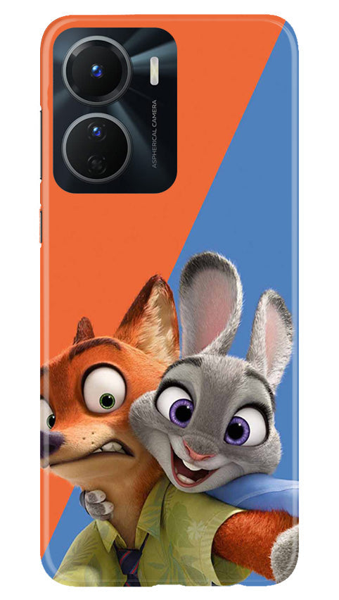 Cartoon Mobile Back Case for Vivo Y56 5G (Design - 306)
