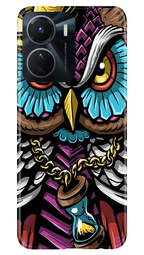 Owl Mobile Back Case for Vivo Y56 5G (Design - 318)