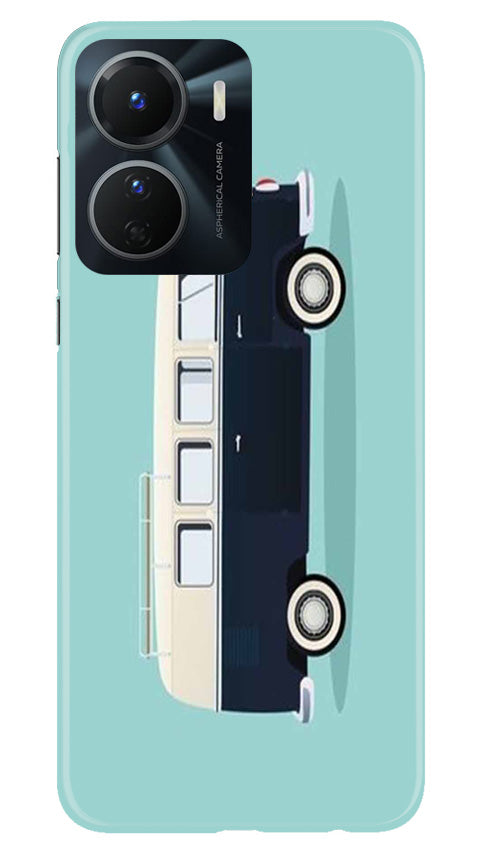 Travel Bus Mobile Back Case for Vivo Y56 5G (Design - 338)