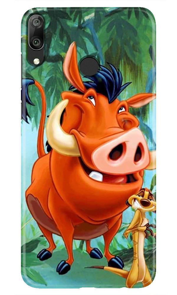 Timon and Pumbaa Mobile Back Case for Honor 8C (Design - 305)