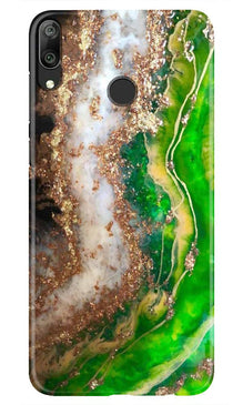 Marble Texture Mobile Back Case for Huawei Y7 (2019) (Design - 307)