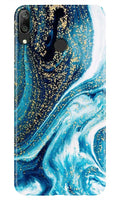 Marble Texture Mobile Back Case for Honor Y7 (2019) (Design - 308)
