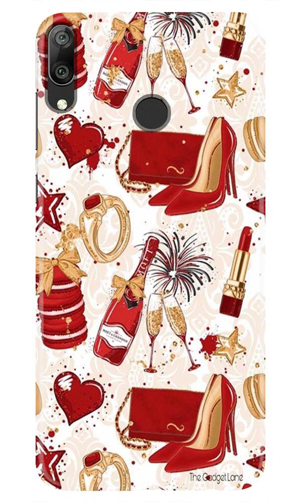 Girlish Mobile Back Case for Huawei Nova 3i (Design - 312)