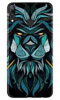 Lion Mobile Back Case for Honor Y7 (2019) (Design - 314)