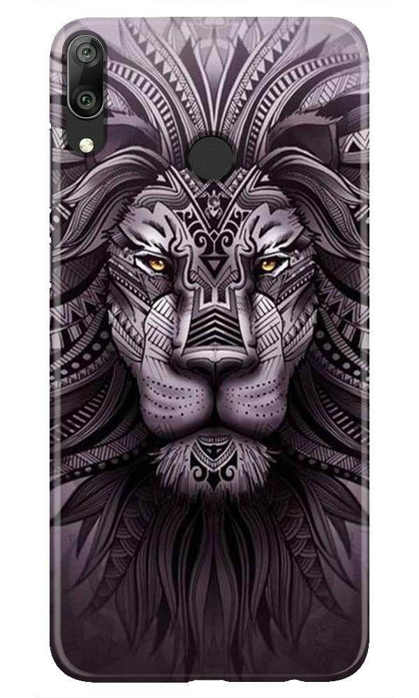 Lion Mobile Back Case for Honor Play (Design - 315)
