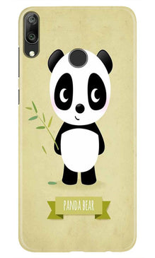 Panda Bear Mobile Back Case for Huawei Y7 (2019) (Design - 317)
