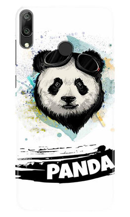 Panda Mobile Back Case for Huawei Y7 (2019) (Design - 319)