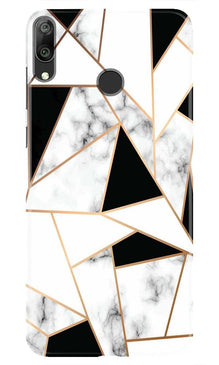 Marble Texture Mobile Back Case for Honor Play (Design - 322)