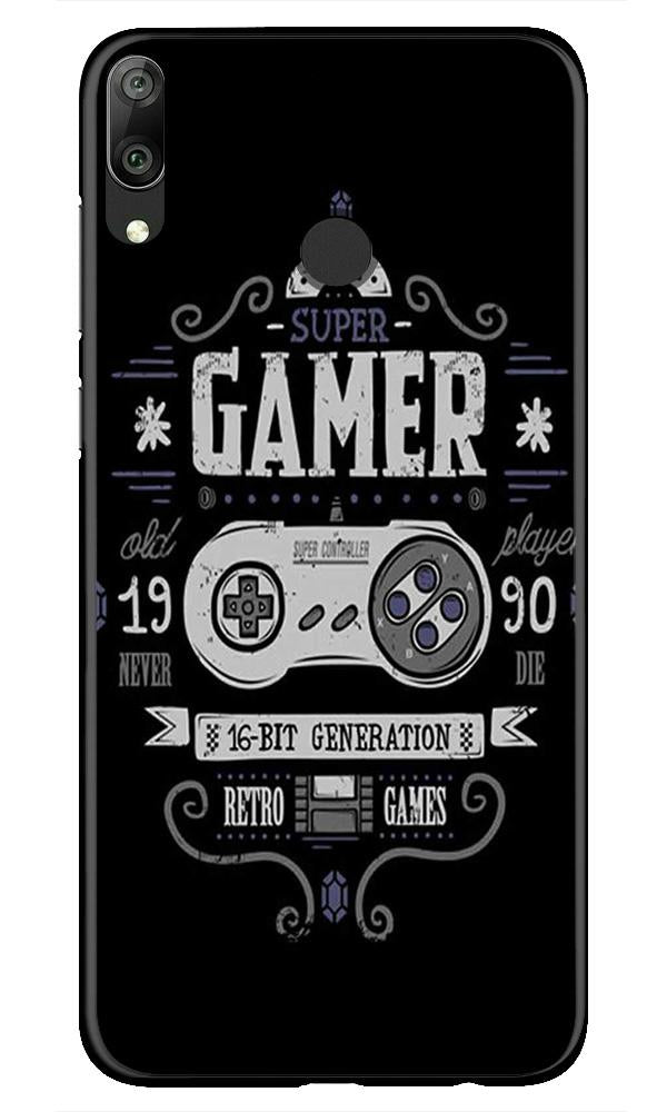 Gamer Mobile Back Case for Huawei Y7 (2019) (Design - 330)
