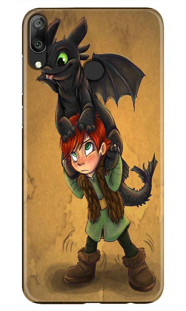 Dragon Mobile Back Case for Honor Play (Design - 336)