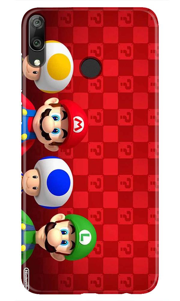Mario Mobile Back Case for Huawei Y7 (2019) (Design - 337)