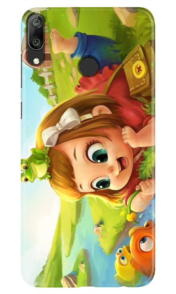 Baby Girl Mobile Back Case for Honor 8C (Design - 339)