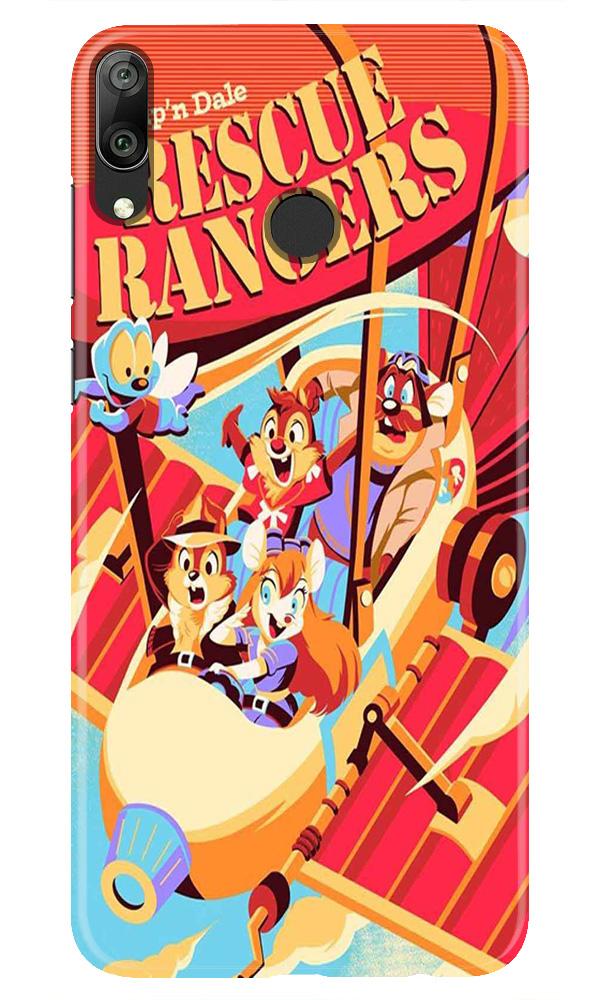 Rescue Rangers Mobile Back Case for Huawei Y7 (2019) (Design - 341)
