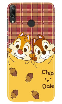 Chip n Dale Mobile Back Case for Huawei Y7 (2019) (Design - 342)