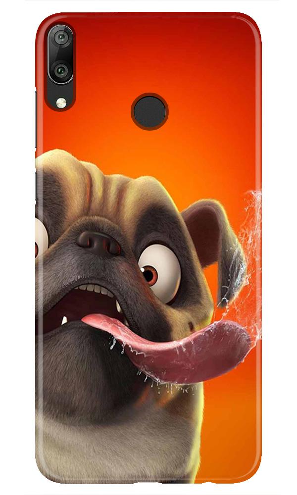 Dog Mobile Back Case for Huawei Y7 (2019) (Design - 343)