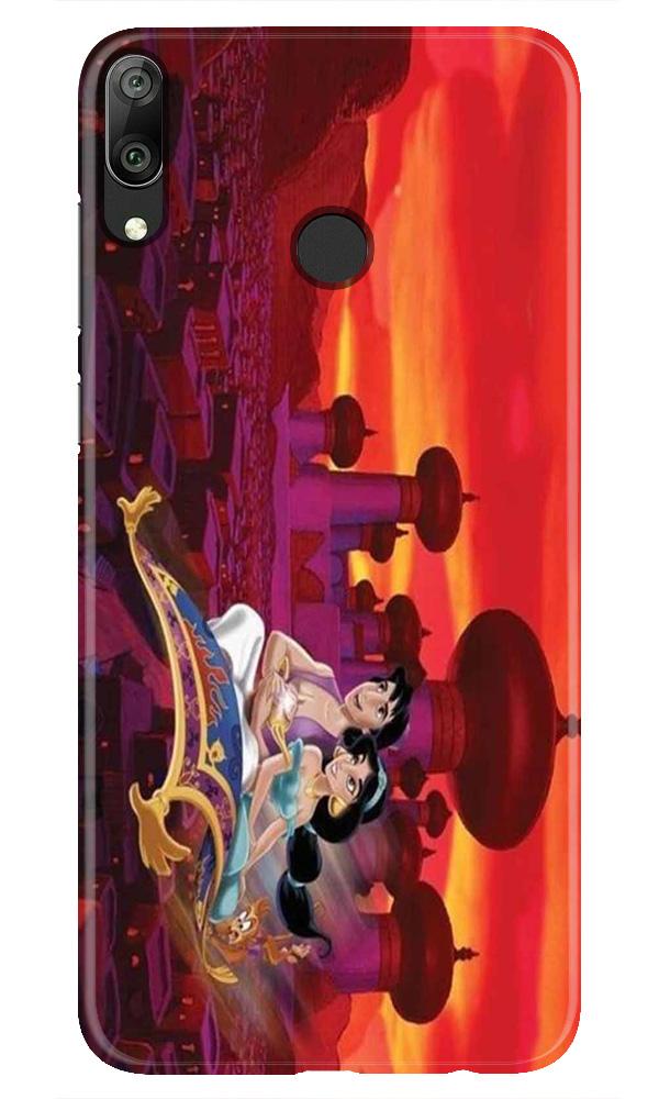 Aladdin Mobile Back Case for Huawei Y7 (2019) (Design - 345)