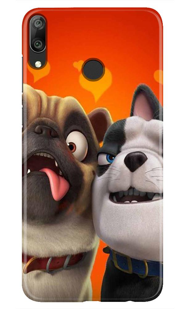 Dog Puppy Mobile Back Case for Honor 8C (Design - 350)