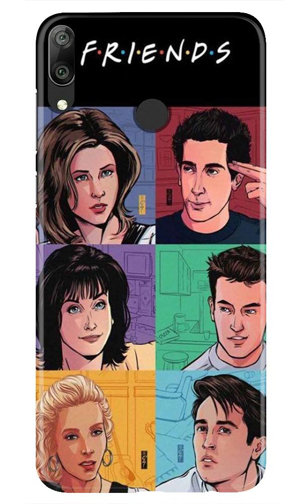 Friends Mobile Back Case for Huawei Y7 (2019) (Design - 357)