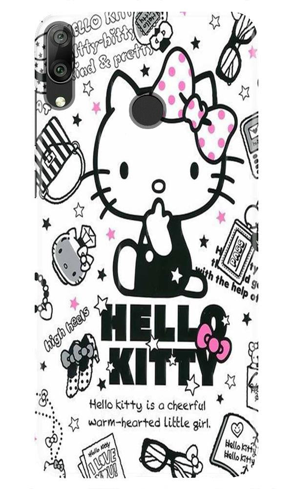 Hello Kitty Mobile Back Case for Honor 8C (Design - 361)