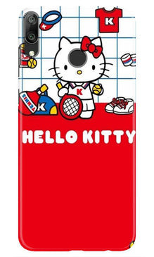 Hello Kitty Mobile Back Case for Honor 8C (Design - 363)