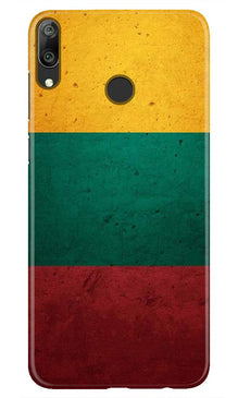 Color Pattern Mobile Back Case for Honor 8C (Design - 374)