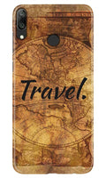 Travel Mobile Back Case for Huawei Y7 Prime 2019 (Design - 375)