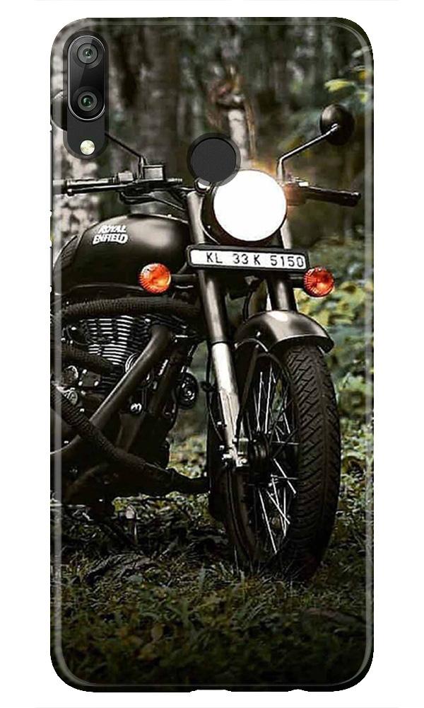 Royal Enfield Mobile Back Case for Honor Play (Design - 384)