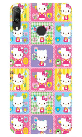 Kitty Mobile Back Case for Huawei Y7 (2019) (Design - 400)