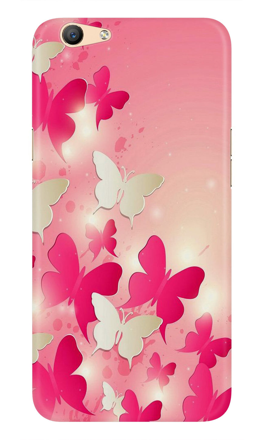 White Pick Butterflies Case for Vivo Y81i