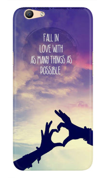 Fall in love Mobile Back Case for Vivo Y81i (Design - 50)