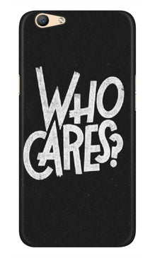 Who Cares Mobile Back Case for Vivo Y81i (Design - 94)