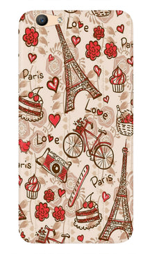 Love Paris Mobile Back Case for Vivo Y81i  (Design - 103)