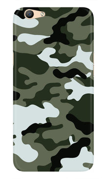 Army Camouflage Mobile Back Case for Vivo Y81i  (Design - 108)