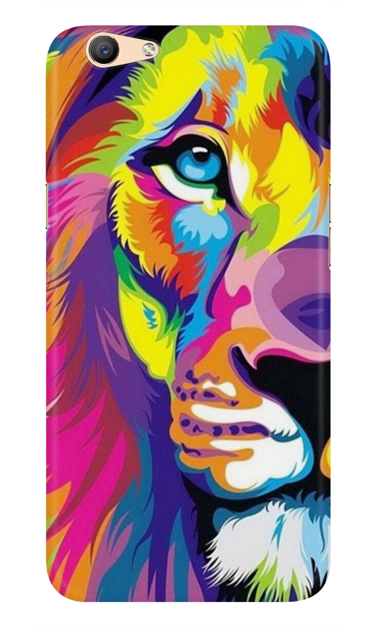 Colorful Lion Case for Vivo Y81i  (Design - 110)