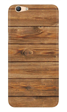 Wooden Look Mobile Back Case for Vivo Y81i  (Design - 113)