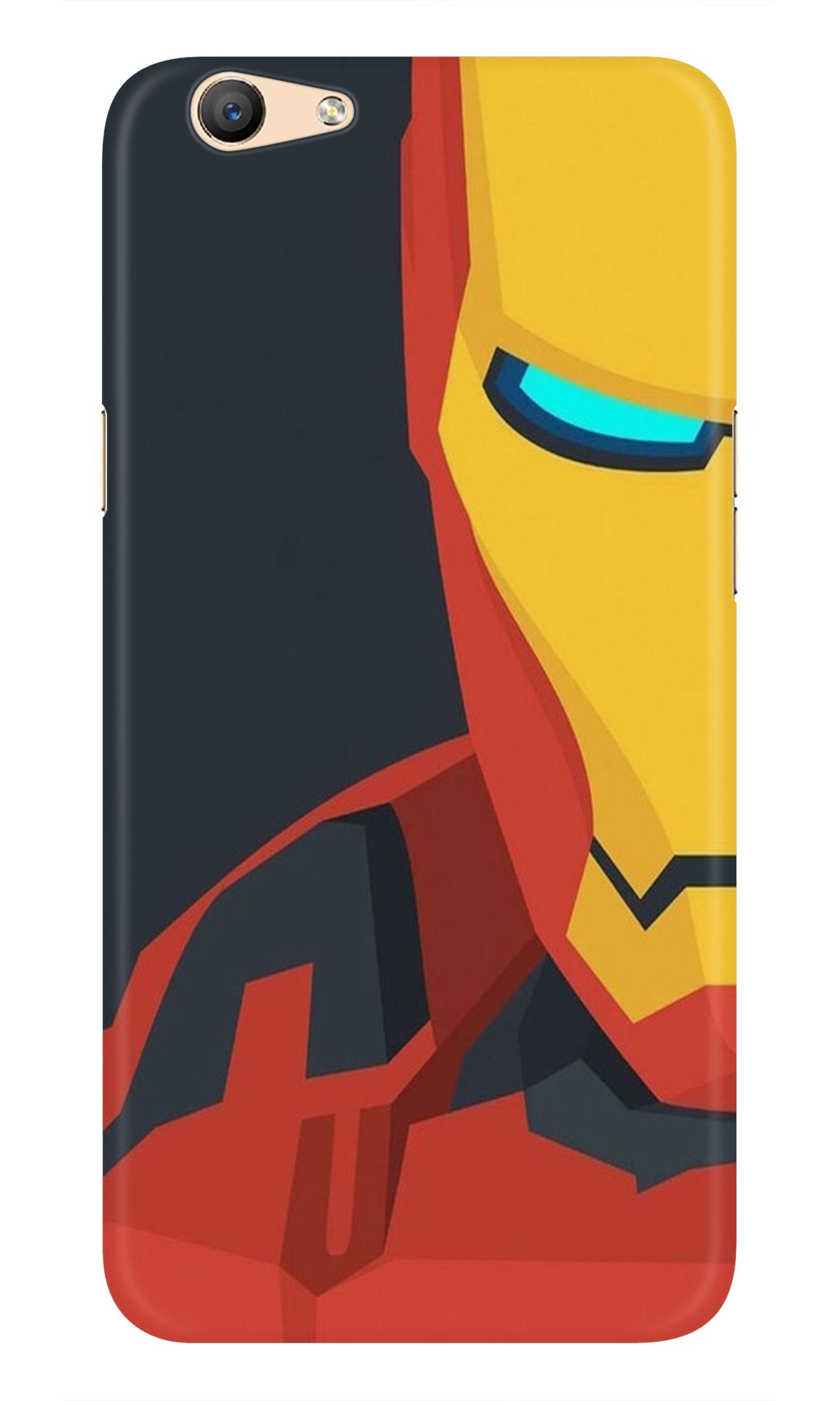 Iron Man Superhero Case for Vivo Y81i  (Design - 120)