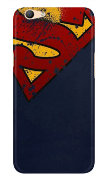 Superman Superhero Mobile Back Case for Vivo Y81i  (Design - 125)