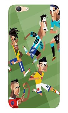 Football Mobile Back Case for Vivo Y81i  (Design - 166)