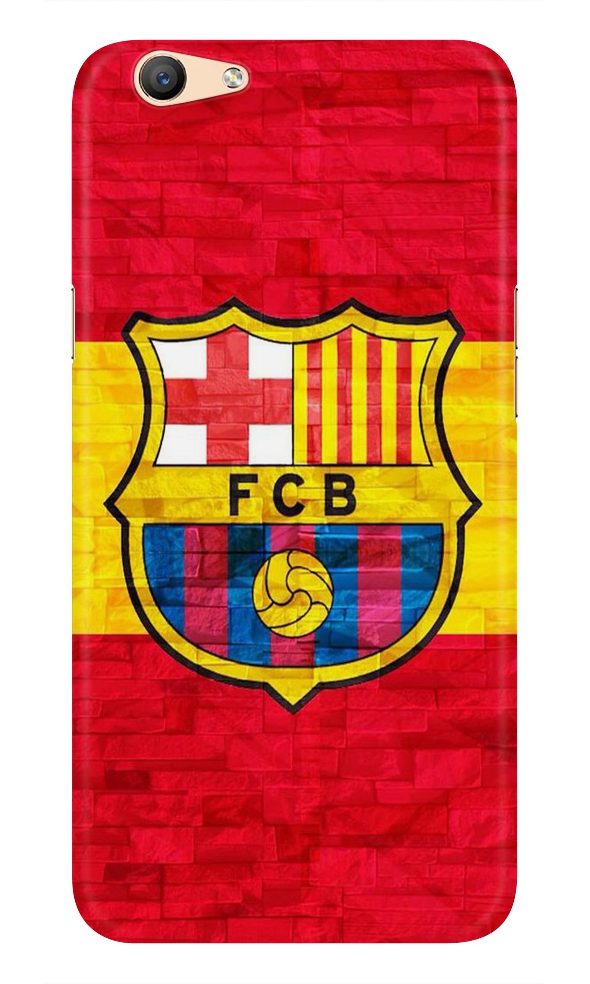 FCB Football Case for Vivo Y81i  (Design - 174)