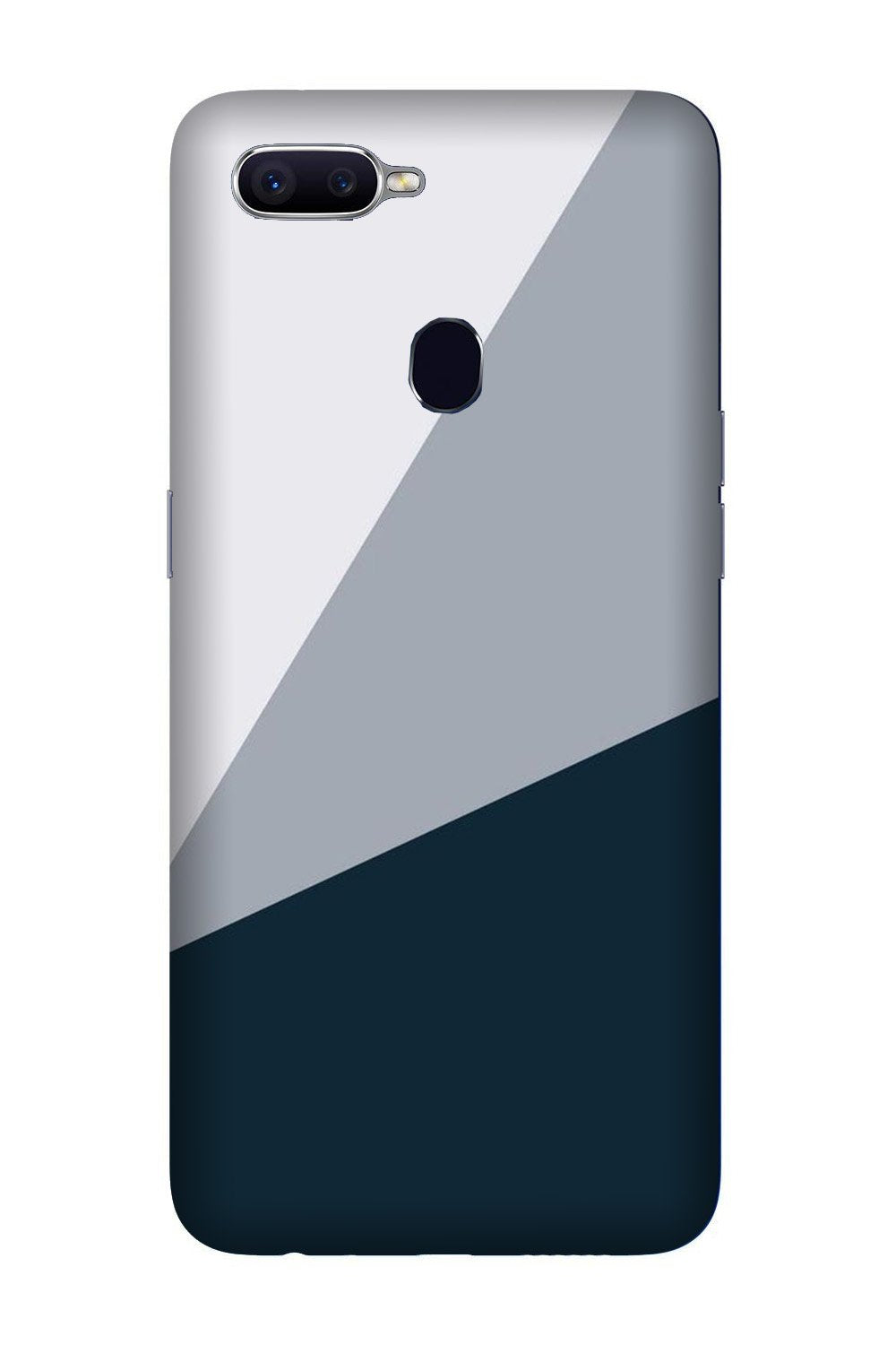 Blue Shade Case for Oppo F7 (Design - 182)