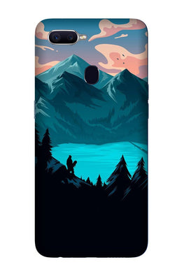 Mountains Case for Oppo F7 (Design - 186)