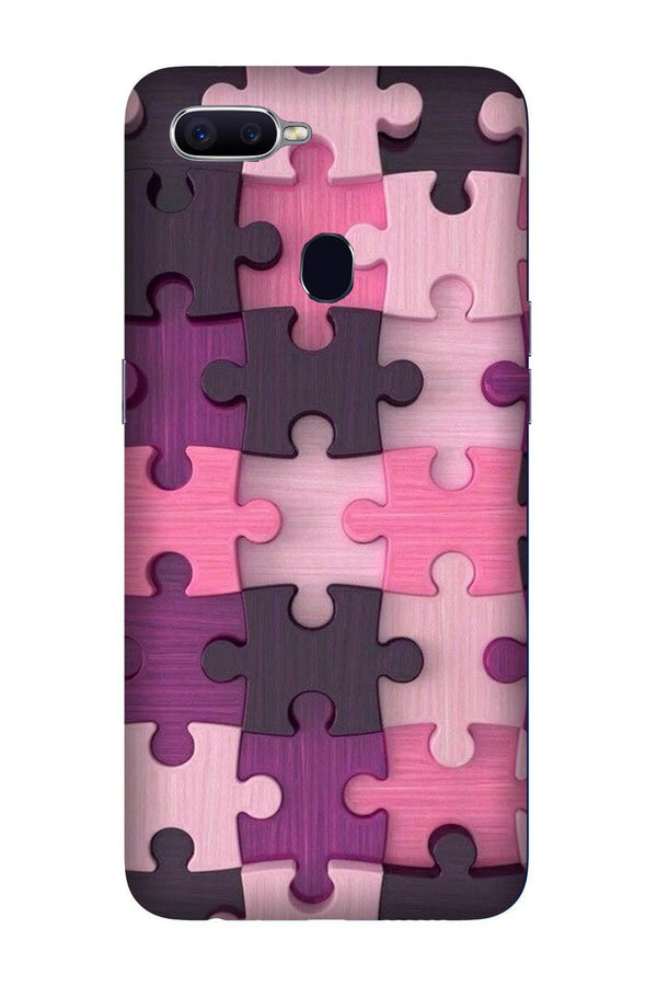 Puzzle Case for Oppo F7 (Design - 199)