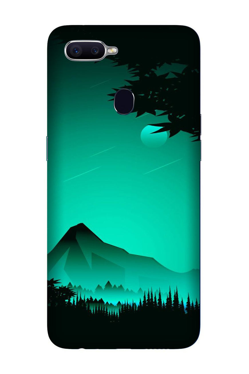 Moon Mountain Case for Oppo A5 (Design - 204)