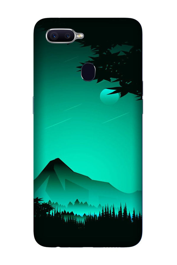 Moon Mountain Case for Oppo A5s (Design - 204)