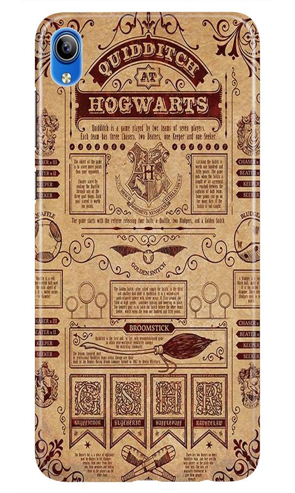 Hogwarts Mobile Back Case for Vivo Y90 (Design - 304)