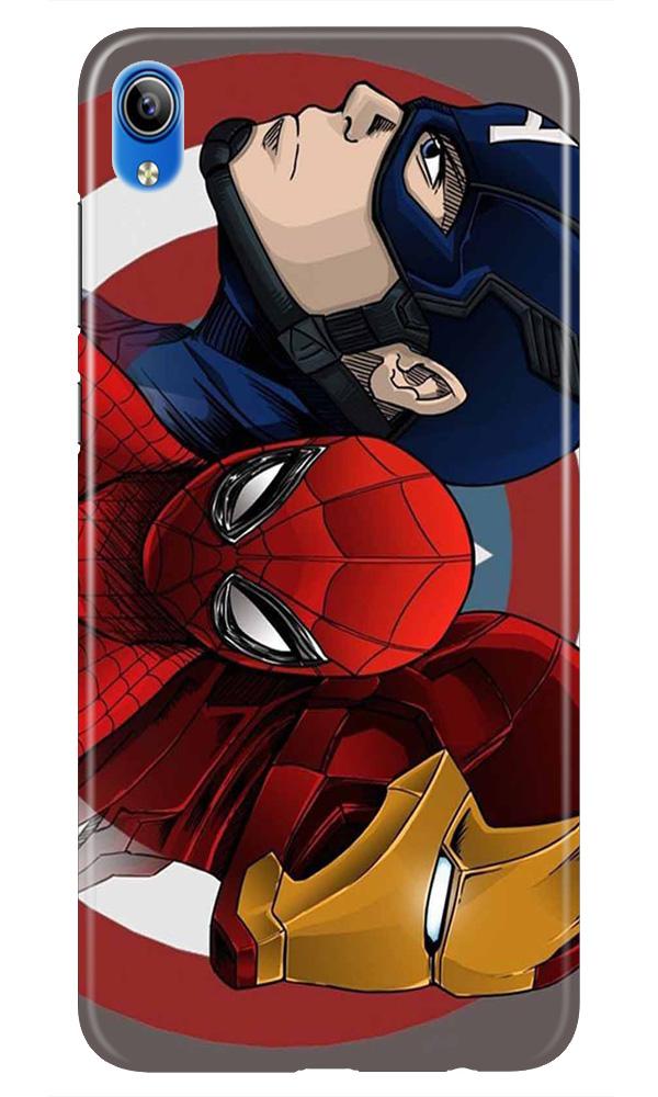 Superhero Mobile Back Case for Vivo Y90   (Design - 311)